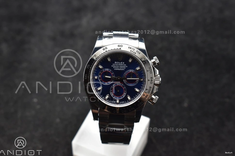 Daytona Blue and 116509 904L SA4130 Best BTF Case 1:1 Dial Bracelet SS Edition 0120